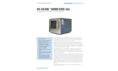 HI-SCAN - Model 10080 EDX-2is - Automatic Explosives Detection System - Datasheet