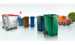 Wheelie bins for municipal and industrial applications – The all purpose range of wheelie bins