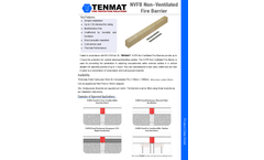 Tenmat - Model NVFB - Non-Ventilated Fire Barrier Brochure