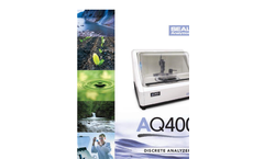Model AQ400 - Discrete Analyzer Brochure