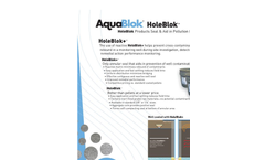 AquaBlok - HoleBlok  HoleBlok+ Brochure