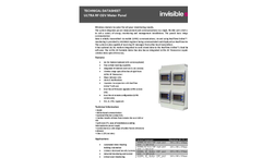 Ultra RF Modbus Panel Meter 6 x 3ph - Technical Datasheet