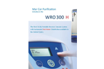 WRO - 300 H - Portable Dialysis Water System Brochure