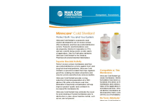 Minncare - Cold Sterilant for Use on Reverse Osmosis (RO) Membranes Datasheet