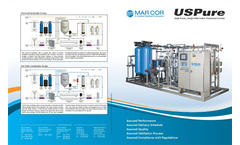 USPure - High Purity, Single Skid Water Treatment System Brochure