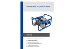 Model TDM 300 - Flow Measurement Portable System Brochure
