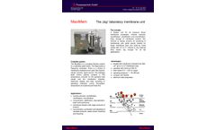 MaxiMem - Model 200 ml - 100l - Lab Membrane Unit - Brochure