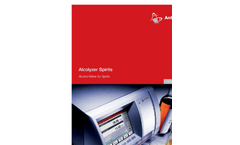 Alcohol Analysis System Brochure