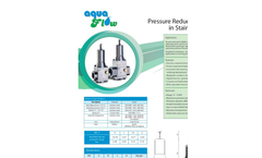 Threaded Pressure Reducing Valves Brochure