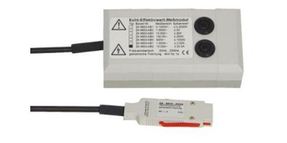 True/Effective Measuring Modules for AC Voltages and AC Current
