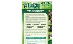 International Greentech & Eco Products Exhibition & Conference Malaysia (IGEM) - 2015 - Show Preview