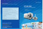 Skyray - Model ICP-MS2000 - Inductively Coupled Plasma Mass Spectrometer  Brochure