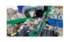 Kiverco Modular Recycling Plant Processing Municipal Solid Waste - Video