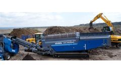 Waste recycling systems for top soil