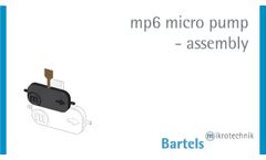 Assembly mp6 Bartels Micropump | Bartels Mikrotechnik - Video