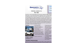 Radiation RS-700 Self-Contained Gamma-Ray and Neutron (Optional) Radiation Detection and Monitoring System Datasheet