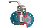 Model Type Safe-Lined - Plug Valve With Chemical-Resistant & Vacuum-Proof Lining