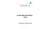 BFI - Model 3001D - Flame Amplifier - Brochure