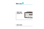 Gas Measuring Controller GMC 8364 - Brochure