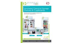 Bigneat - Shelving - Carbon Filtered Ventilated Chemical Storage Cabinet - Brochure