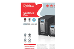 Pro - Model 700 - 3000 VA - Sentinel Online UPS System - Brochure