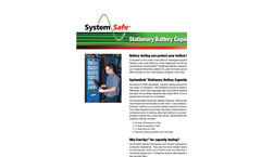 Stationary Battery Capacity Testing Brochure