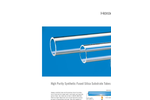 High Purity Synthetic Fused Silica Substrate Tubes Brochure