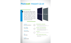 Photowatt - Model PW60HT-CB-XF - Bifacial Photovoltaic Modules - Datasheet