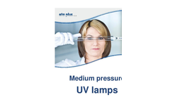 Medium Pressure UV Lamps - Brochure
