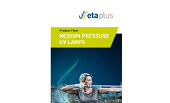Model MPL - Medium Pressure UV Lamps - Brochure