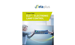 Model ELC Series - Electronic Lamp Control - Brochure