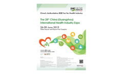 The 28th China (Guangzhou) International Health Industry Expo 2019 - Brochure