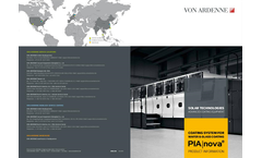 Von-Ardenne - Model PIA|NOVA - Glass Coating System - Brochure