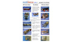 Fast - Model 350 Series - CCTV Robot Systems Brochure