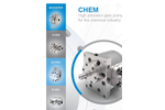 CHEM - High Precision Gear Pump For Conveying Low To Medium Viscosity Fluids Brochure