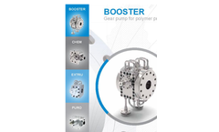 BOOSTER - Gear Pump For Polymer Processing Brochure