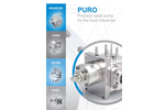Precision Gear Pump For The Food Industries Brochure