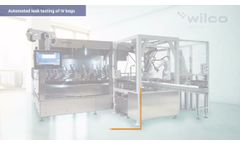 Wilco Ag - Automated Leak Testing Of Iv Bags R_Fsb - Being Sure. - Video