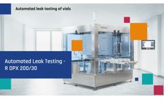 WILCO Automated Leak Testing of vials R DPX - Being sure. - Video