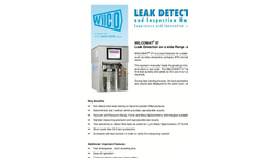 Non-Destructive Leak Testers - Brochure