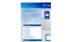 Waltron - Model 3052 - Disinfectants Analyzer - Brochure