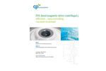 CP-Pumpen - Model MKPL – PFA - Lined Magnetic Drive Chemical Process Pump Brochure