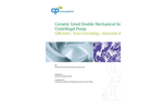 CP-Pumpen - Model ET - Ceramic Lined Double Mechanical Seal Chemical Process Pump Brochure