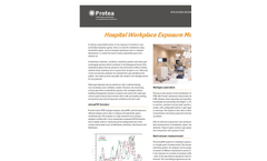 Measurement Solution for Hospital Workplace Exposure Monitoring - Application Datasheet