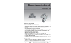 VYC-Industrial - Model 041 EN - Thermodynamic Steam Trap without Filter - Brochure