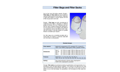 Voigt - Filter Bags, Filter Sacks Brochure