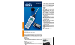 Delta Ohm - HD2010UC - integrating portable sound level meter 