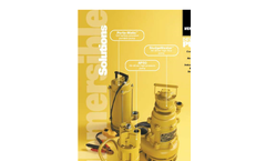 SludgeMaster - Submersible Pumps Brochure
