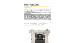 Microboxer - Model Aisi 316 - Diaphragm Pumps Brochure