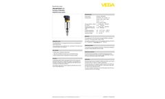 VEGAPOINT - Model 21 - Ultra-Compact Capacitive Limit Switch - Brochure